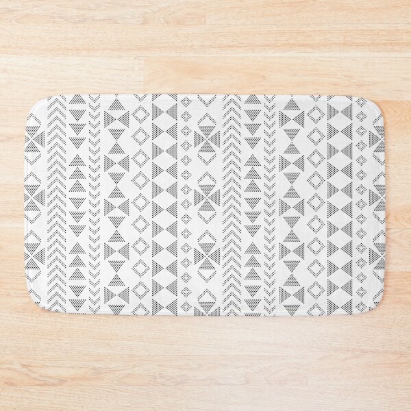 Item preview, Black and white geometric doted pattern designed and sold by natalyon.