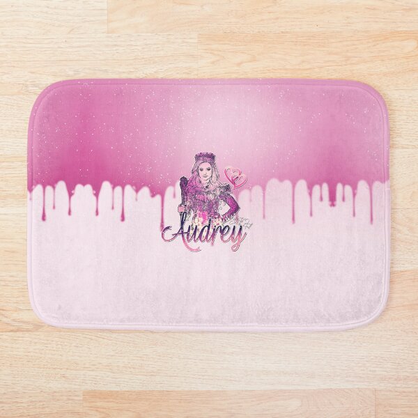 Audrey Descendants (Pretty Pink Princess Queen Girl) Bath Mat