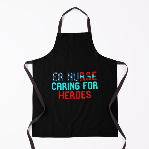 Item preview, ER Nurse Caring For Heroes designed and sold by at85productions.