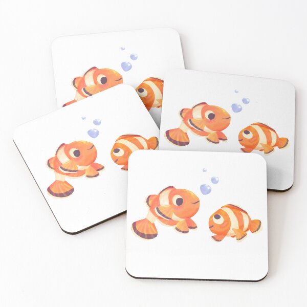 Item preview, Coral Clown Fish Swimming designed and sold by SwaDesign.