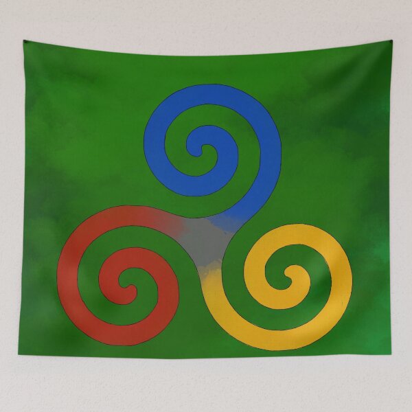 Item preview, Three Wise Spirals designed and sold by VarkausArtVault.