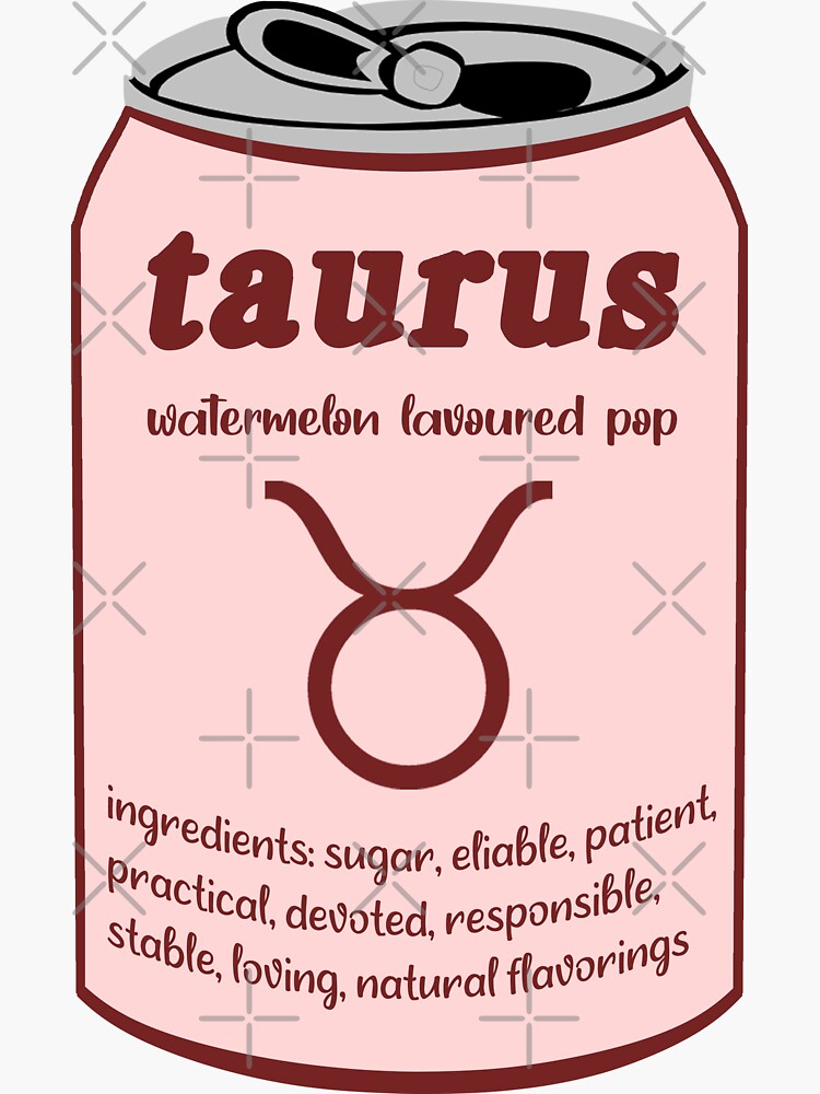 Taurus Zodiac Sign Trendy Vsco Sticker Sticker For Sale By Albsbubble