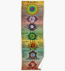 The Seven Chakras Poster