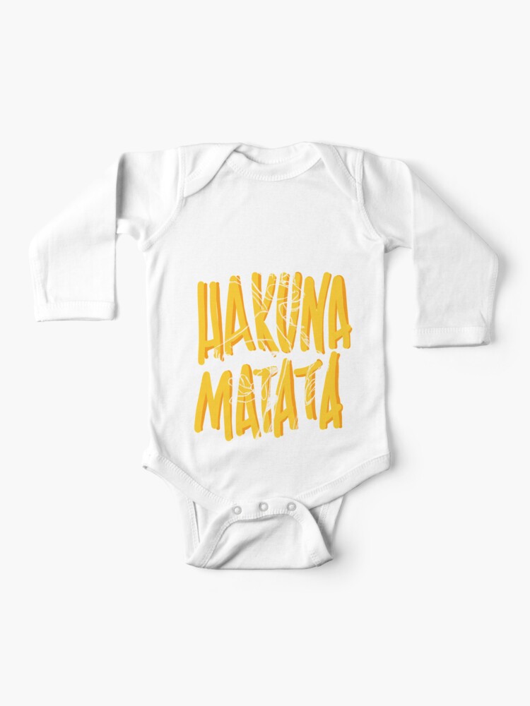 hakuna matata baby clothes