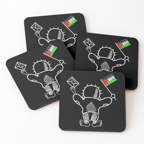 Item preview, Palestinian Flag and Handala Kid designed and sold by AdamPO.