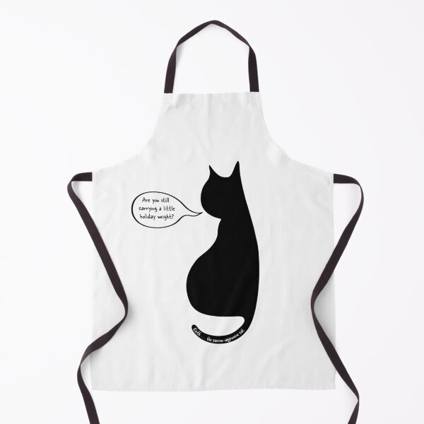 Item preview, Keith the Passive-Aggressive Cat - "Are You Still Carrying a Little Holiday Weight" designed and sold by helengarvey.
