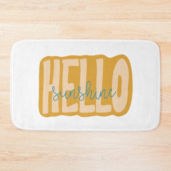 Item preview, Hello Sunshine (blue) designed and sold by KeeksDesigns.