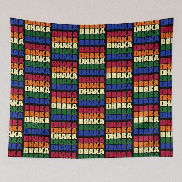 Item preview, Dhaka - Bangladesh in multicolour design designed and sold by dezanli.