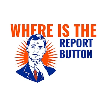 Artwork thumbnail, Report Button by Ruthria