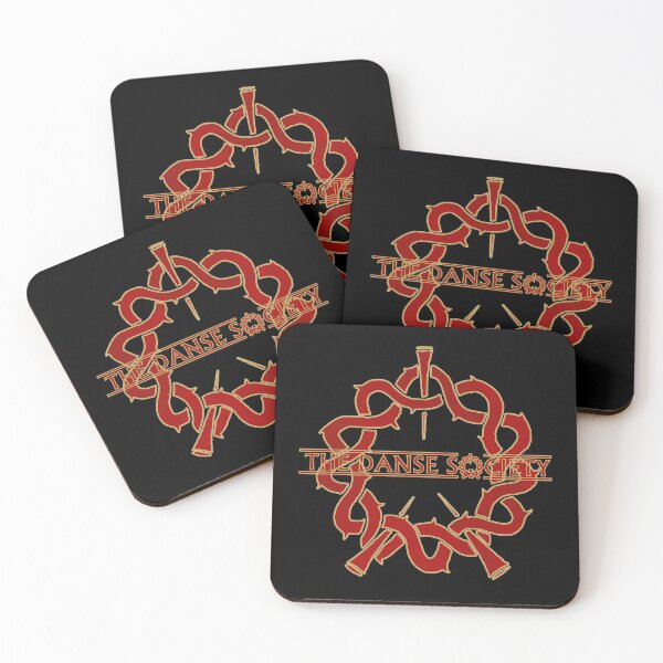 Item preview, Danse Society Logo - Red And Gold. designed and sold by OriginalDP.