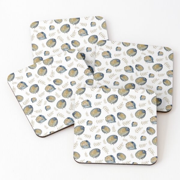 Item preview, doodle blue birds designed and sold by LorenaDuarte.