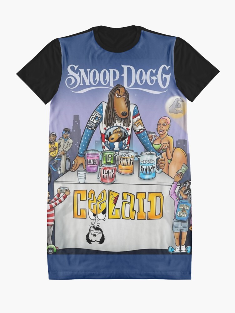 Men T-shirts Snoop Doggy Dogg Cartoon Fashion Cotton Loose Tee