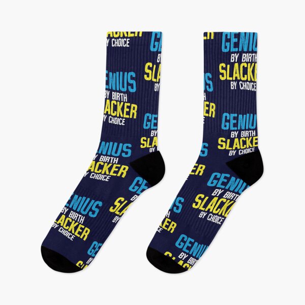 Item preview, Genius By Birth Slacker By Choice designed and sold by jaygo.