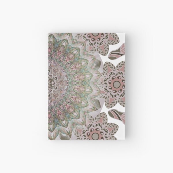 Abstract Mandala Art-PowerFlow Hardcover Journal