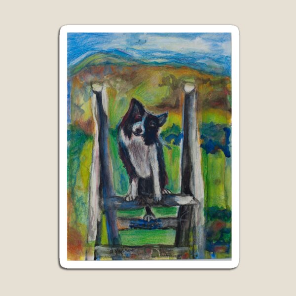A dog named “Indy" Magnet