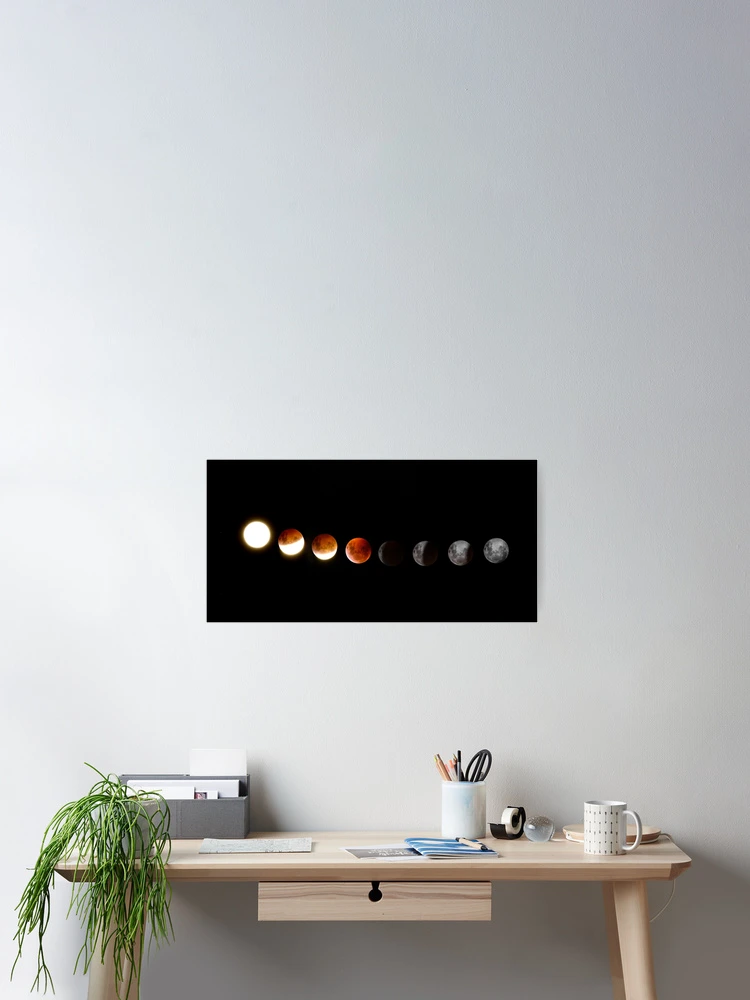 Thumbnail 2 of 3, Poster, The Moon  designed and sold by Basic310.