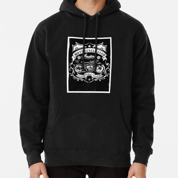 indian motorcycle zip up hoodie
