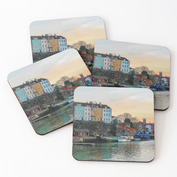 Item preview, Sunset views across Bristol harbour UK designed and sold by SarahStephensPh.