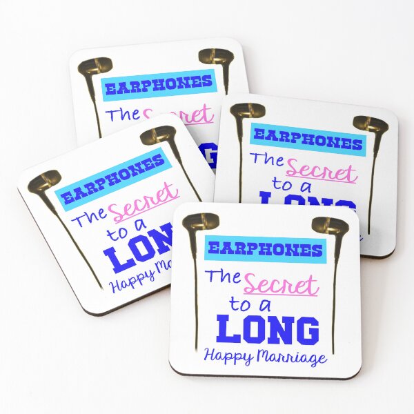 Item preview, The Secret to a Long Happy Marriage: Earphones LOL designed and sold by articlave.