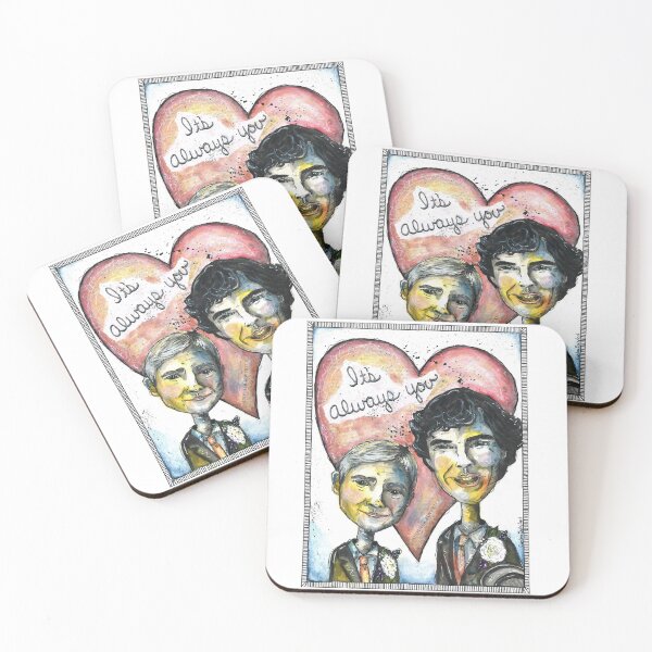 Item preview, Johnlock Wedding designed and sold by CumberCurlyGirl.