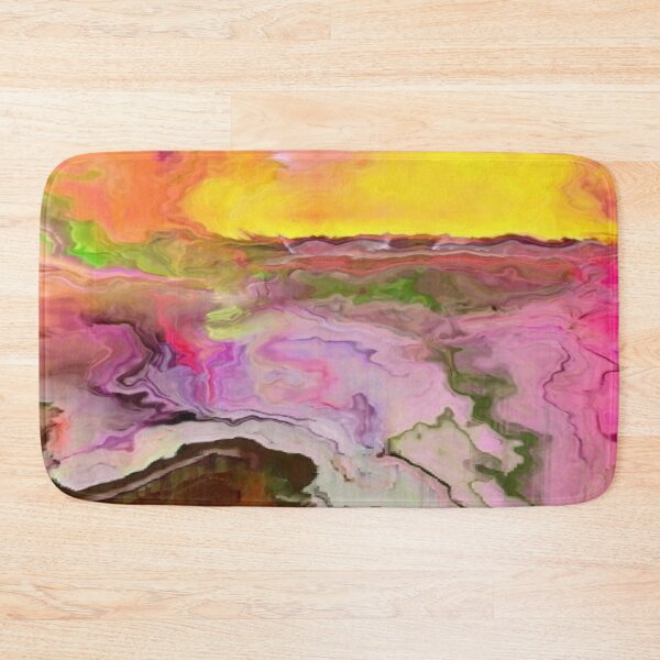 Item preview, Abstract Marbled Landscape painting  designed and sold by S Y N T H R E A L M.