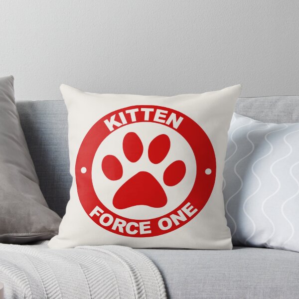 Item preview, Red Kitten Force One Logo designed and sold by Boxing Kangaroo Retail Company.