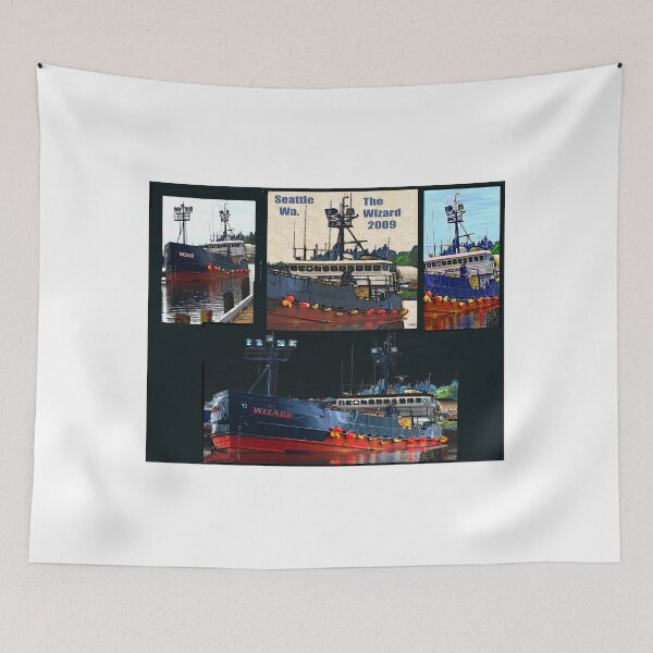 Item preview, Deadliest Catch Wizard Collage designed and sold by Memaa.