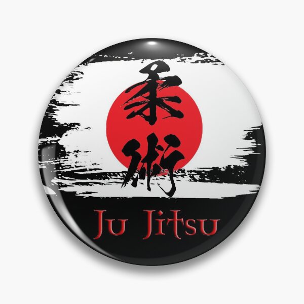 Item preview, Jujitsu Origins on Japanese flag designed and sold by Zanshin-Art.