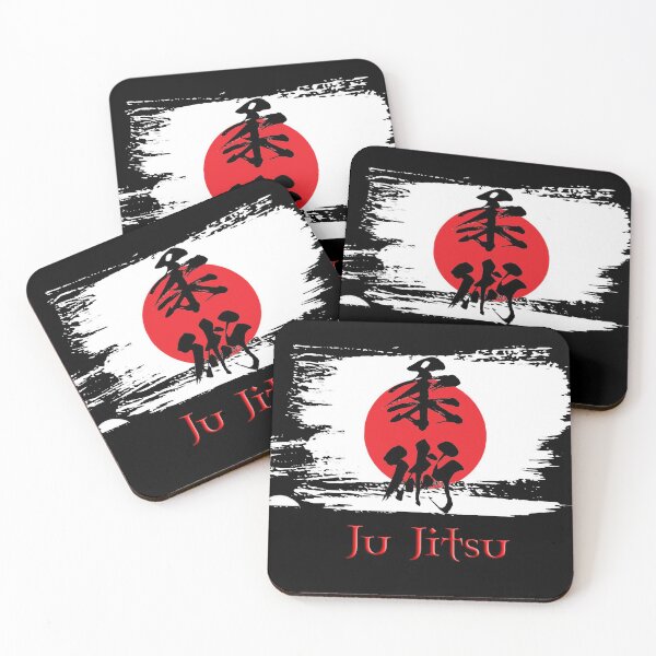 Item preview, Jujitsu Origins on Japanese flag designed and sold by Zanshin-Art.