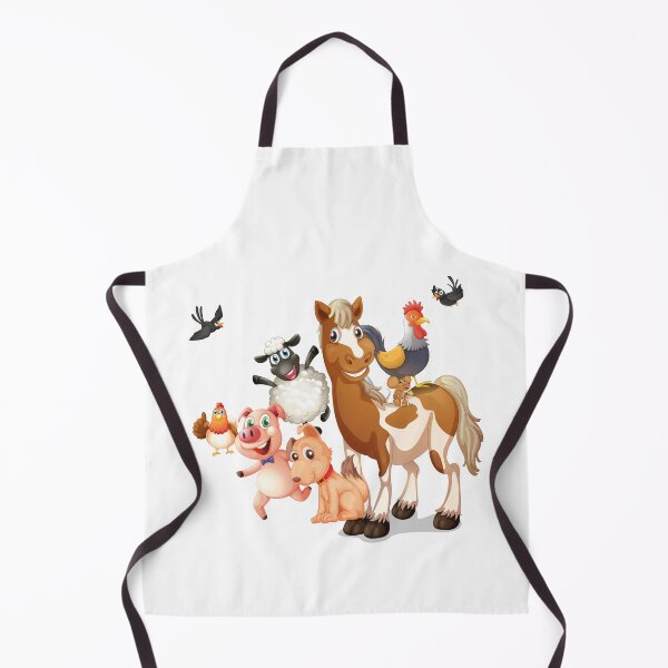 Item preview, Farm Live Illustration, cartoon animals, animals illustration designed and sold by Halalolo.