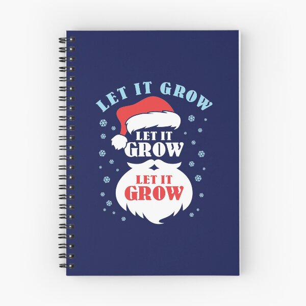 Item preview, Christmas Beard Bearded Santa Claus Let It Grow designed and sold by jaygo.