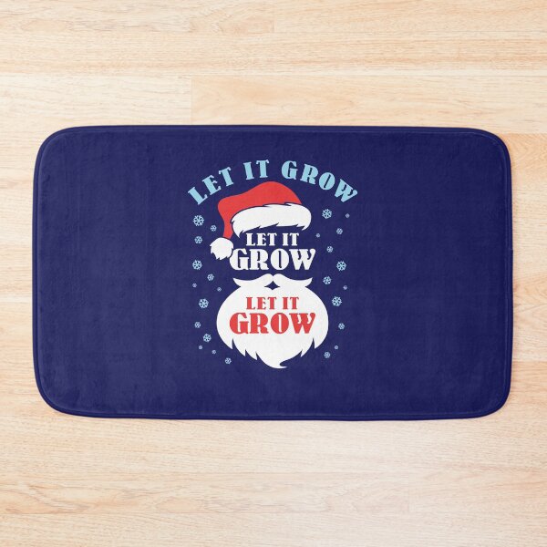 Item preview, Christmas Beard Bearded Santa Claus Let It Grow designed and sold by jaygo.