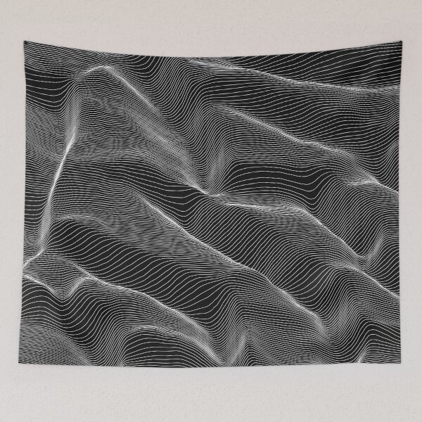 Item preview, Abstract wave lines designed and sold by mischellero.