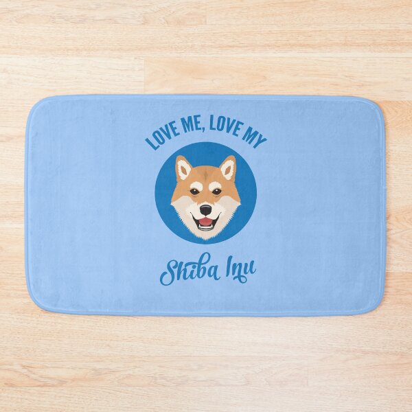 Item preview, Love Me, Love My Shiba Inu designed and sold by threeblackdots.