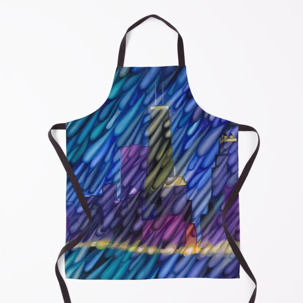 Item preview, City in the Rain designed and sold by thaddeus-art.