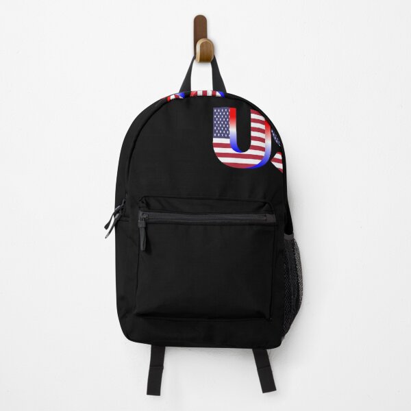 Item preview, USA Flag Typography Red White And Blue No Background designed and sold by greengoodnich.