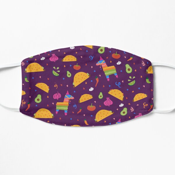Taco Fiesta in Purple Mask