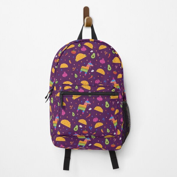 Item preview, Taco Fiesta in Purple designed and sold by latheandquill.