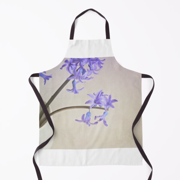 Item preview, Blue- purple flowers in white china cup. designed and sold by Lyn Randle.