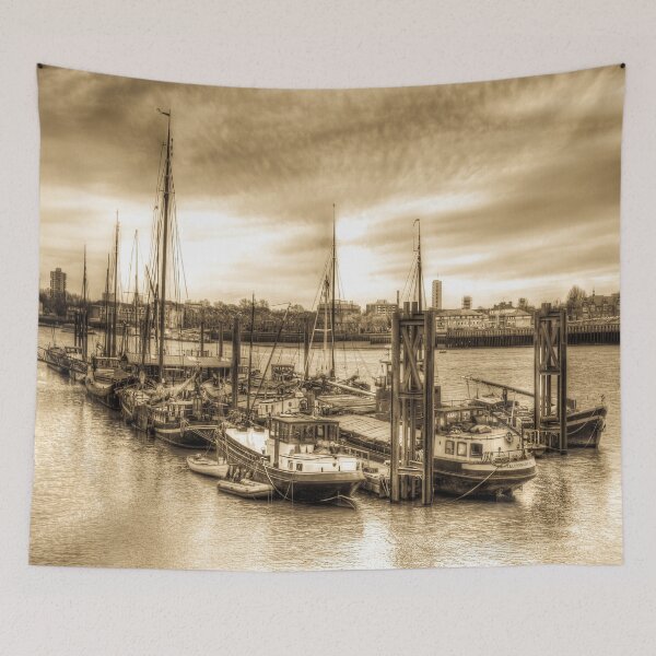 Item preview, River Thames Boat Community designed and sold by Londonimages.