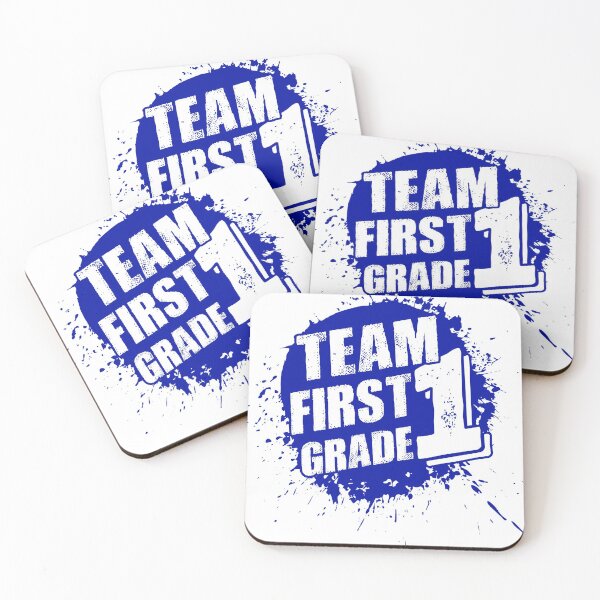 Item preview, Team First Grade - First Grade Teacher  designed and sold by miragreetings.