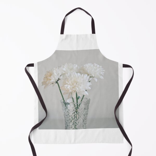 Item preview, Creamy white flowers in tall vase. designed and sold by Lyn Randle.