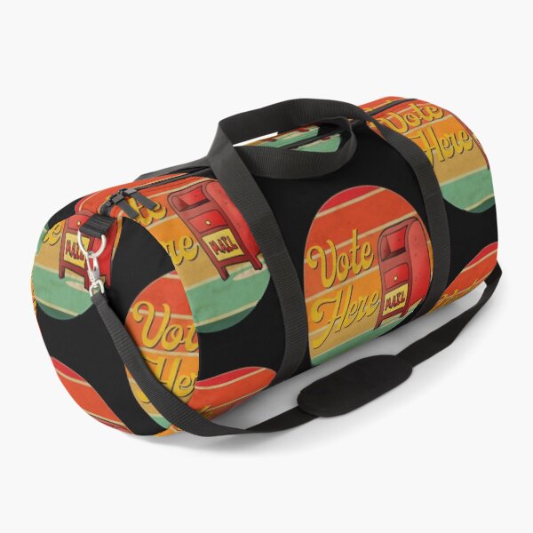 Item preview, Vote Here Mail Box Retro Sunset Election 2020 Biden Harris  designed and sold by Michelle  Brewster.