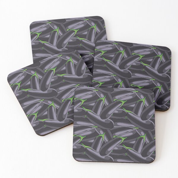 Item preview, Aubergine vegetable pattern designed and sold by EngineerGoC.