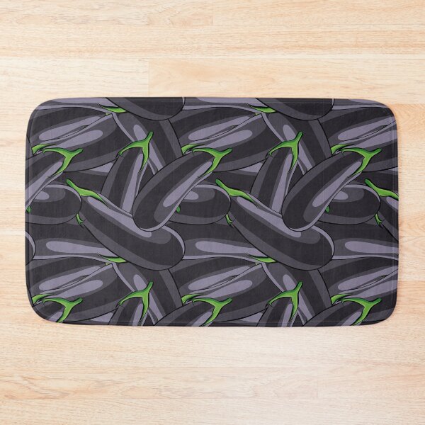 Item preview, Aubergine vegetable pattern designed and sold by EngineerGoC.