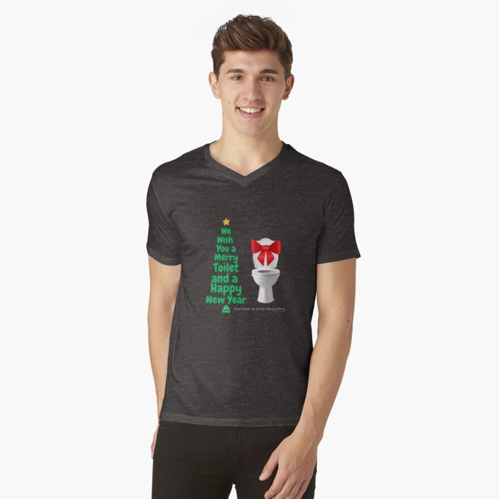 Item preview, V-Neck T-Shirt designed and sold by SavvyCleaner.