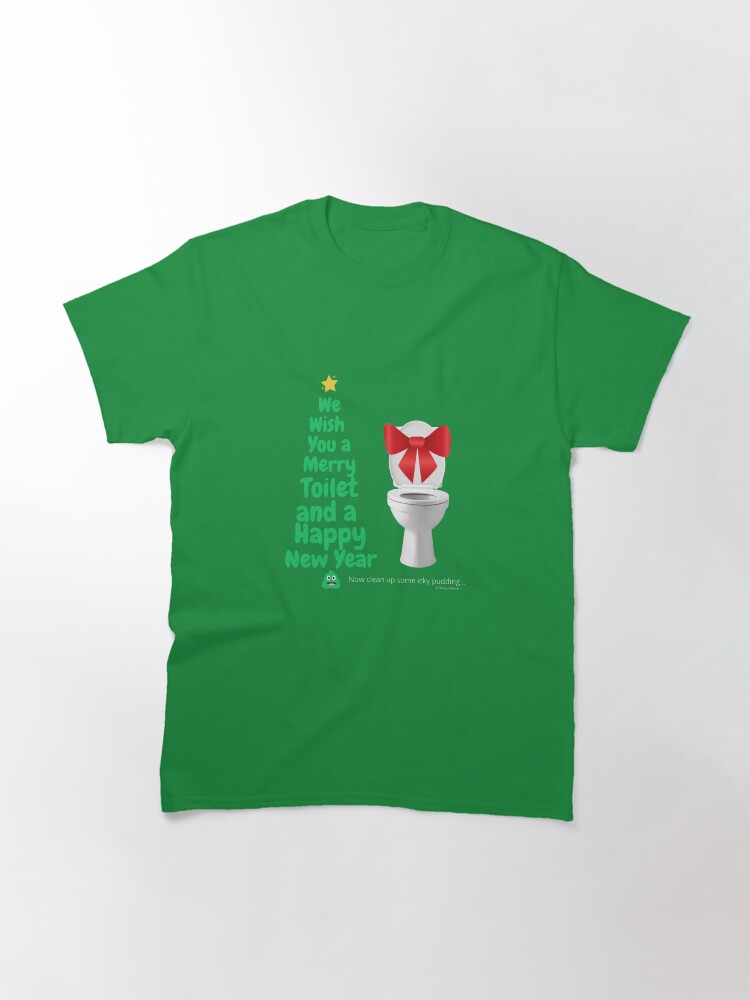 Thumbnail 3 of 7, Classic T-Shirt, Merry Toilet Fun Cleaning Humor, Women's Gag Gifts designed and sold by SavvyCleaner.