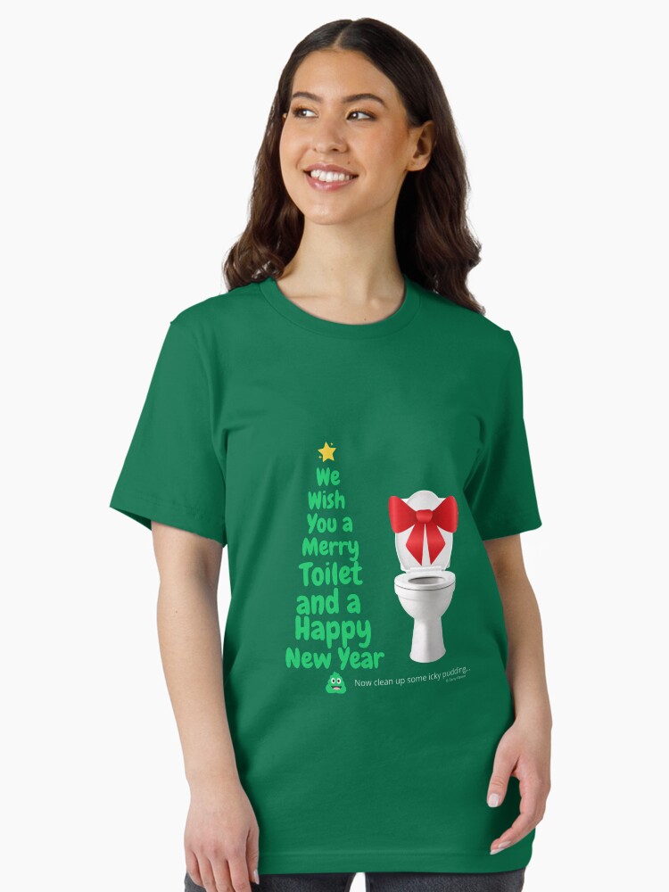 Thumbnail 2 of 7, Essential T-Shirt, Merry Toilet Fun Cleaning Humor, Women's Gag Gifts designed and sold by SavvyCleaner.