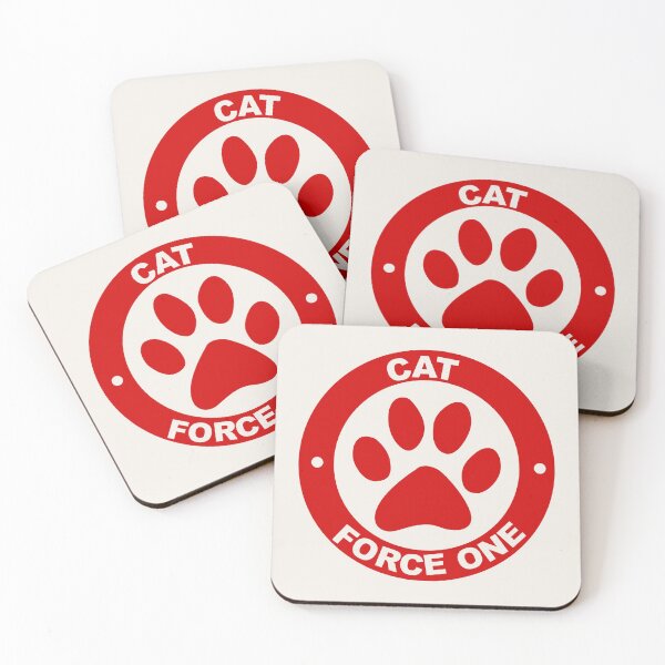 Item preview, Red Cat Force One Logo designed and sold by Boxing Kangaroo Retail Company.