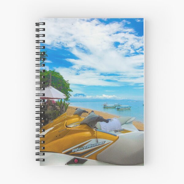 Item preview, Jet Skis Waiting for Ride on Seminyak Beach in Bali designed and sold by SarahStephensPh.